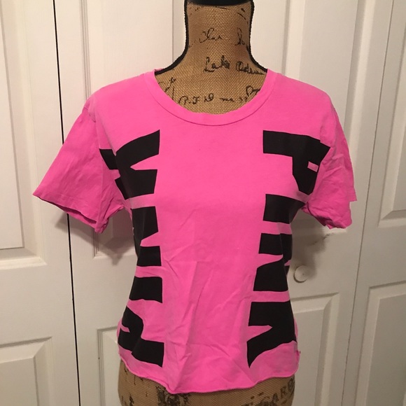 Victoria Secret PINK t shirt top size S - Picture 4 of 7